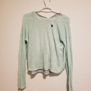 Girls Abercrombie tank top pull on set